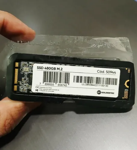 SSD 480GB. NVMe M2. Goldentec.