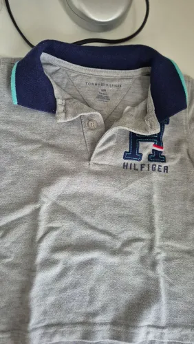 Camisa polo bebê Tommy Hilfiger