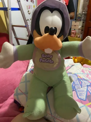 Pelúcia Pateta Baby Original Disney