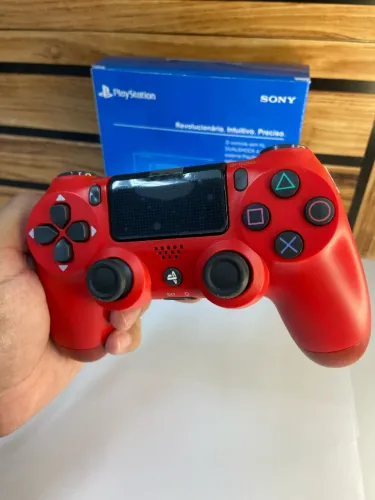 Controle Ps4 Sem Fio Vermelho an8