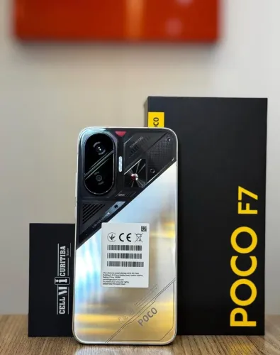 POCO F7 5G TELA 6.67 512/12GB (APARELHO LACRADO)