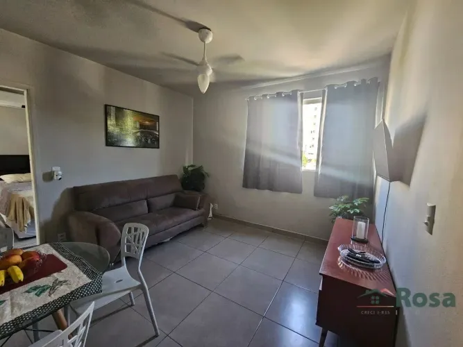Apartamento porteira fechada para venda, próximo a TV Centro América, 1 quarto, Araés, Cui