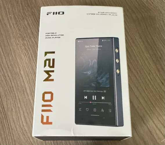 DAP FiiO M21 - Quad DAC CS43198 - 950mW - Impecável e Completo
