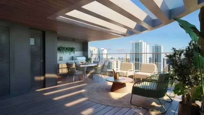 NOVIDADE EM BOA VIAGEM | 2 QUARTOS | Edf millenium - Pronto para visitar 50m² 2 Quartos