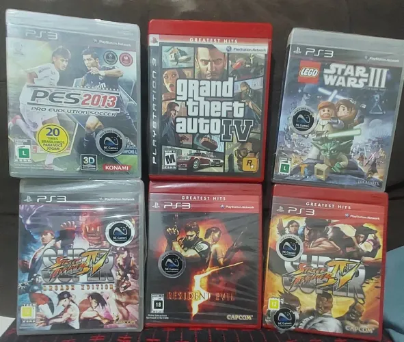 Jogos do PS3 2011 - lacrados