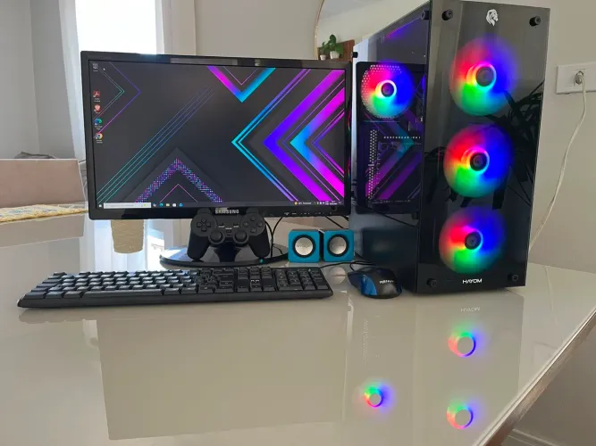 Pc gamer completo Intel i5, 16gb ram, Geforce 2GB, SSD, Monitor 22