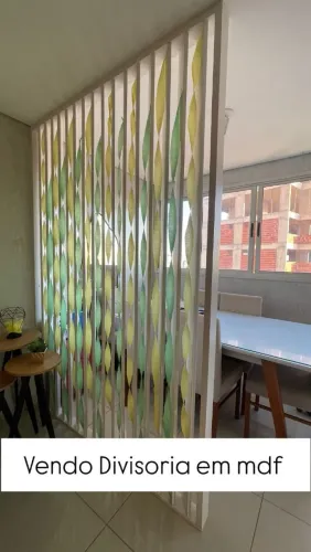 Divisória 100% MDF branco