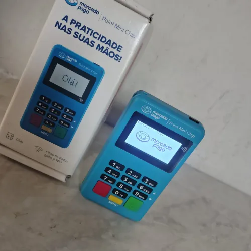 A praticidade nas suas mãos- maquininha de cartão a pronta entrega.