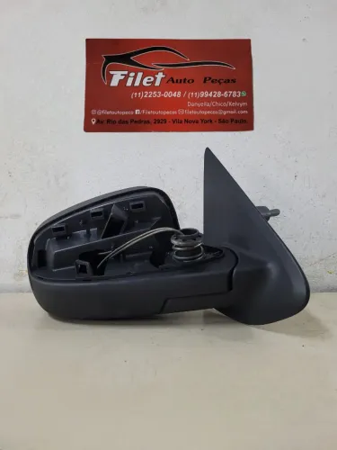 Retrovisor direito Renault Logan/Sandero sem capa