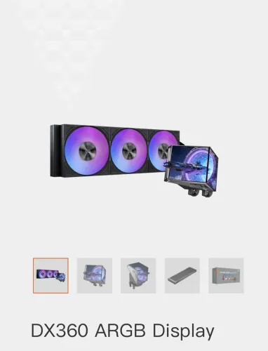Water Cooler CPS PCCooler DX360 ARGB Display 360mm