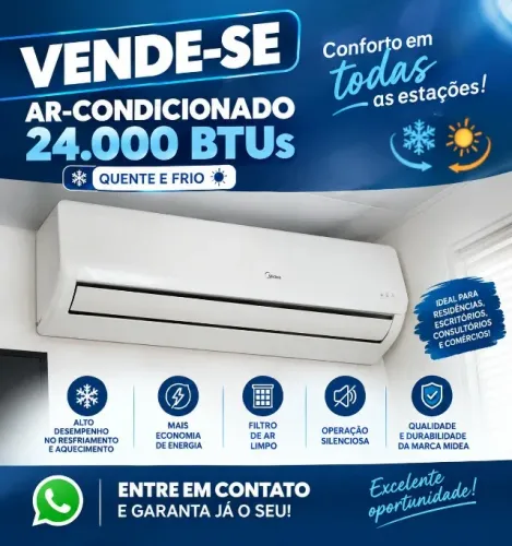 Ar Condicionado 24000 BTUs