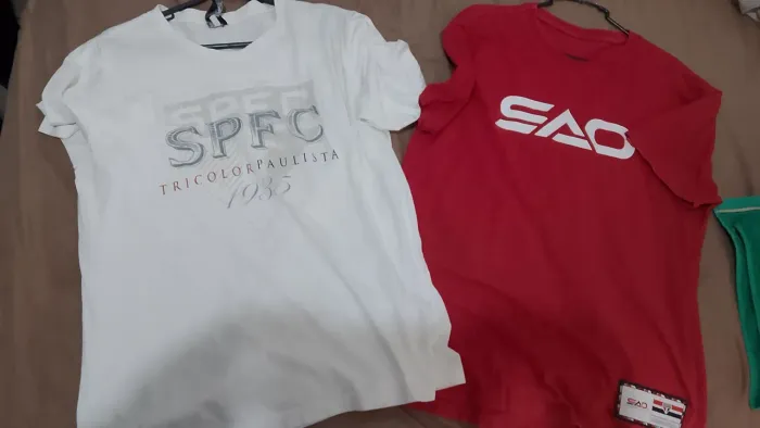 Duas camisas do SPFC original