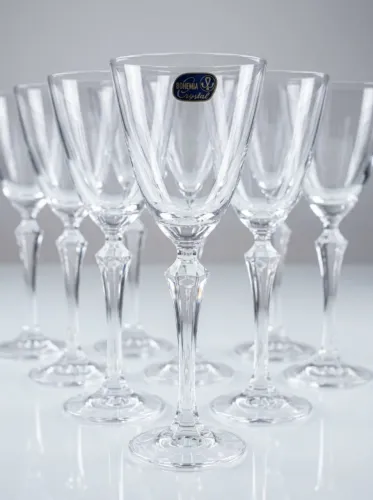 Taça de Cristal Para Vinho Branco 190 ml Linha Elisabeth Bohemia
