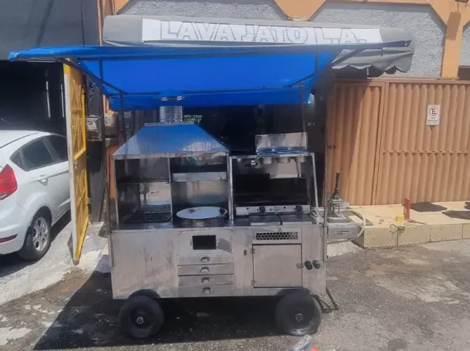 CARRINHO DE LANCHES MULTIUSO
