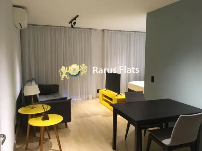 Rarus Flats - Flat para locação - Edifício Glam Moema Residence