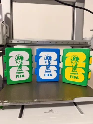 Caixa figurinhas e cartas