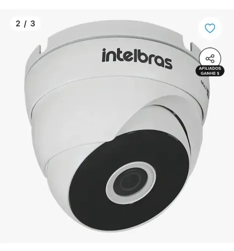 Camera De Segurança Intelbras 3,6mm 20 M Vhd 3120 D G6