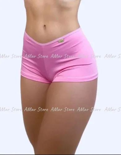 Calcinha Shortinho Boxer Conforto Microfibra Premium