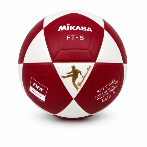 Bola de futevôlei Mikasa Ft-5 original Vinho/Branca