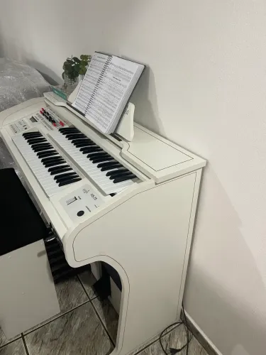 Órgão harmonia hs 75 branco
