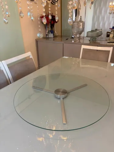 Centro de mesa de jantar giratório
