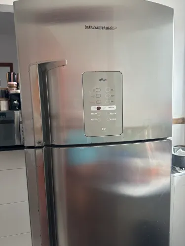 Geladeira Brastemp Ative Duplex Inox 429 Litros 220V