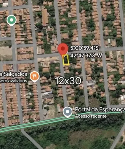 Vende-se terreno bairro aroeiras 