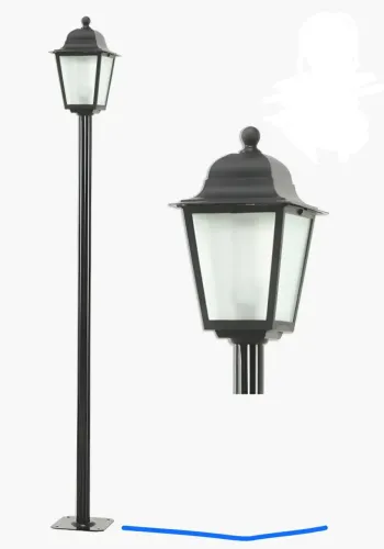 Poste Luminária Para Uso Interno E Externo