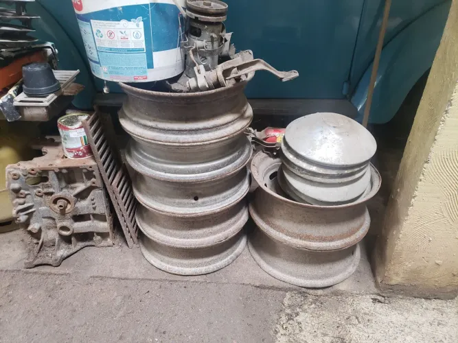 Rodas de ferro de fusca