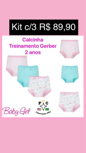 Calcinha Treinamento Gerber
