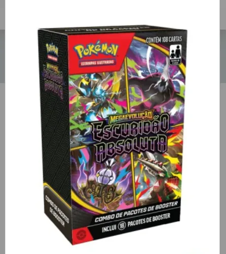 Combo de Booster Escuridão Absoluta Pokemon