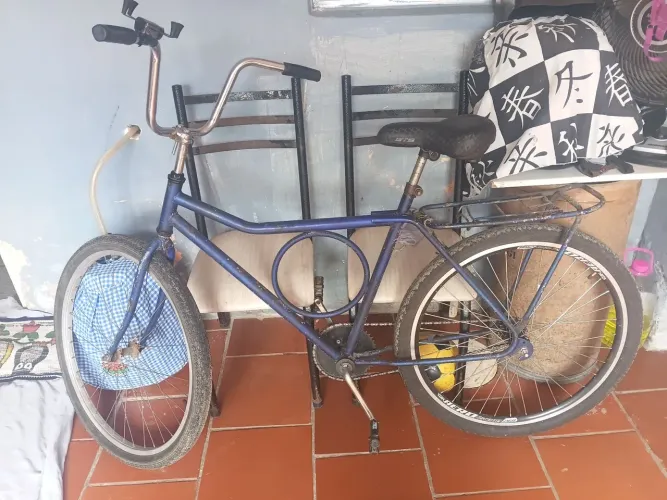 Bicicleta monark antiga barra circular 