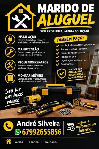 Marido de Aluguel | Montagem, Instalação e Pequenos Reparos
