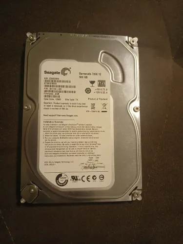 Hd Sata III 3.5 Barracuda Seagate 500GB