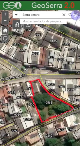 AREA EM SERRA SEDE - SERRA CENTRO