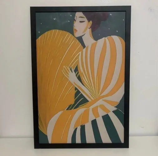 Novo! Quadro Japonesa 60x40