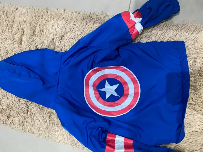 Blusa frio capitão América TAM 6
