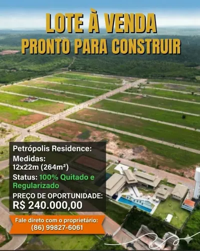 Terreno no Petrópolis
