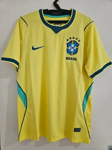 Camisa do Brasil 2026 verde e amarela