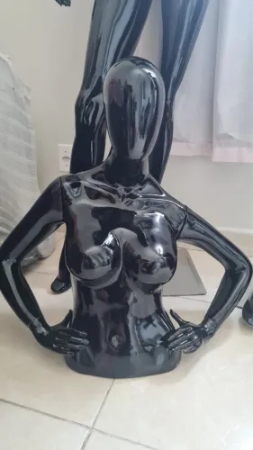 Manequim Busto fibra de vidro 