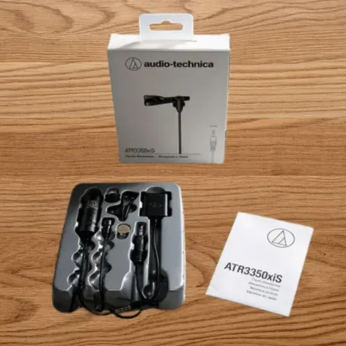 Microfone de Lapela Audio Technica Atr3350is