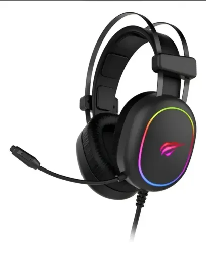 Headset Gamer Havit H2016D Com Fio e Iluminação RGB