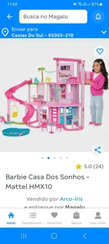 Casa Grande da barbie