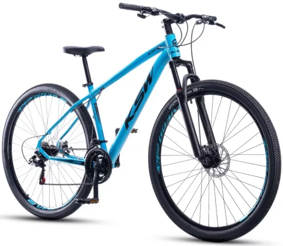 Bicicleta KSW, aro 29, câmbio shimano, quadro em alumínio.