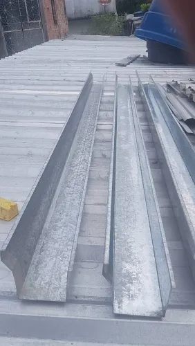 Calha para telhado