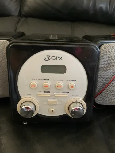 Micro system com entrada auxiliar e MP3 com 2 caixas de som