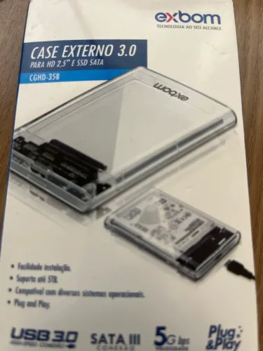 Case Externo 3.0 com HD SSD 250gb