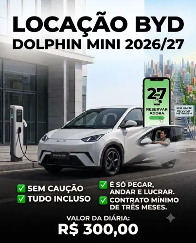 LOCAÇÃO VEÍCULO ELÉTRICO