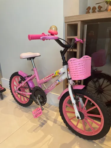 Bicicleta Infantil Aro 16 rosa