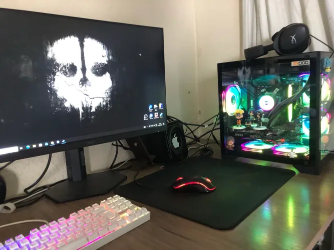 PC GAMER R7 5700x + RTX 4060 8gb 2 meses de uso
